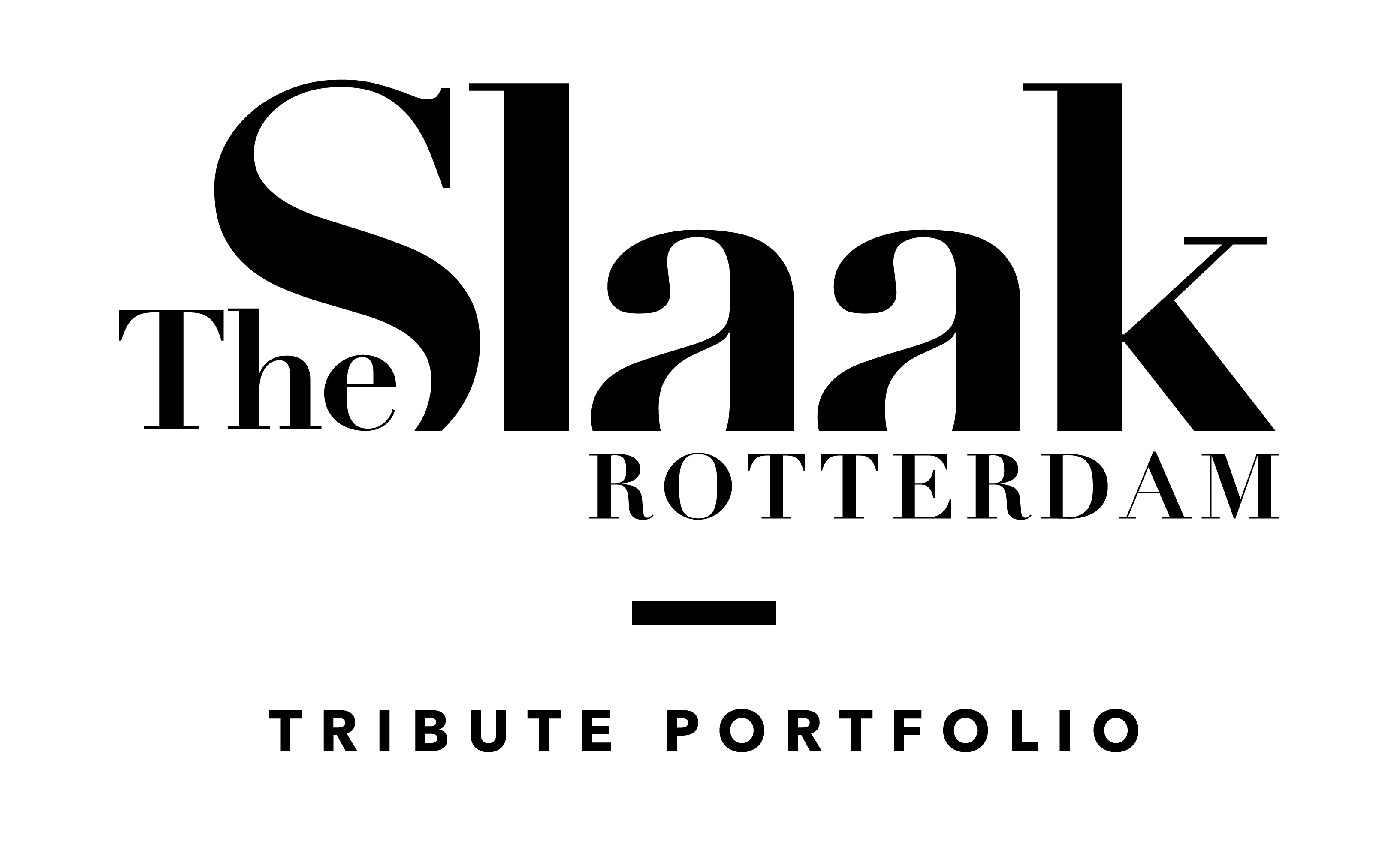 Tribute portfolio. Şlaak.